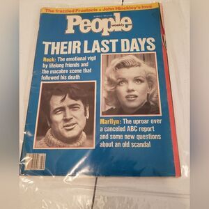 Vintage People Weekly Magazine 1985